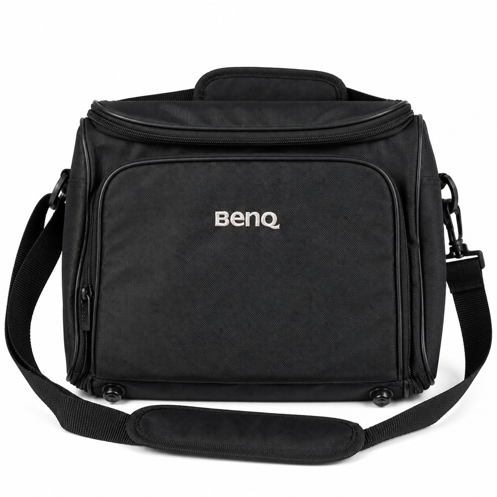 BenQ Black Projector Carrying Case Shoulder Bag Padded Electronics Travel Bag